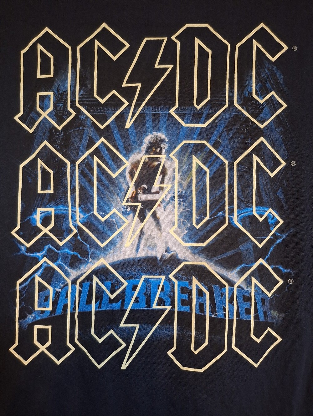 AC/DC Lightning Band Tee